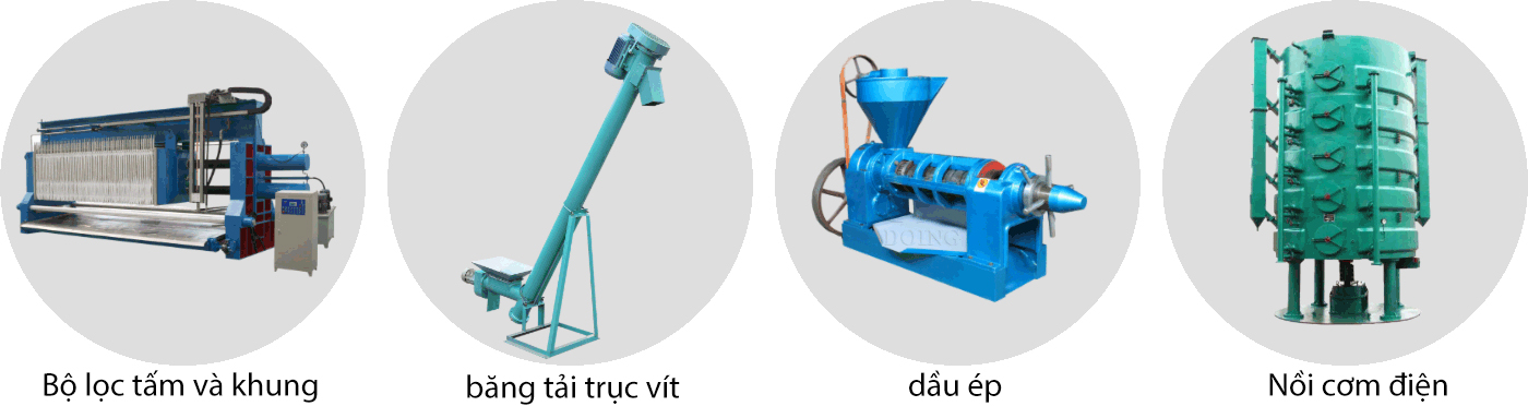 thiết bị dầu thực vật